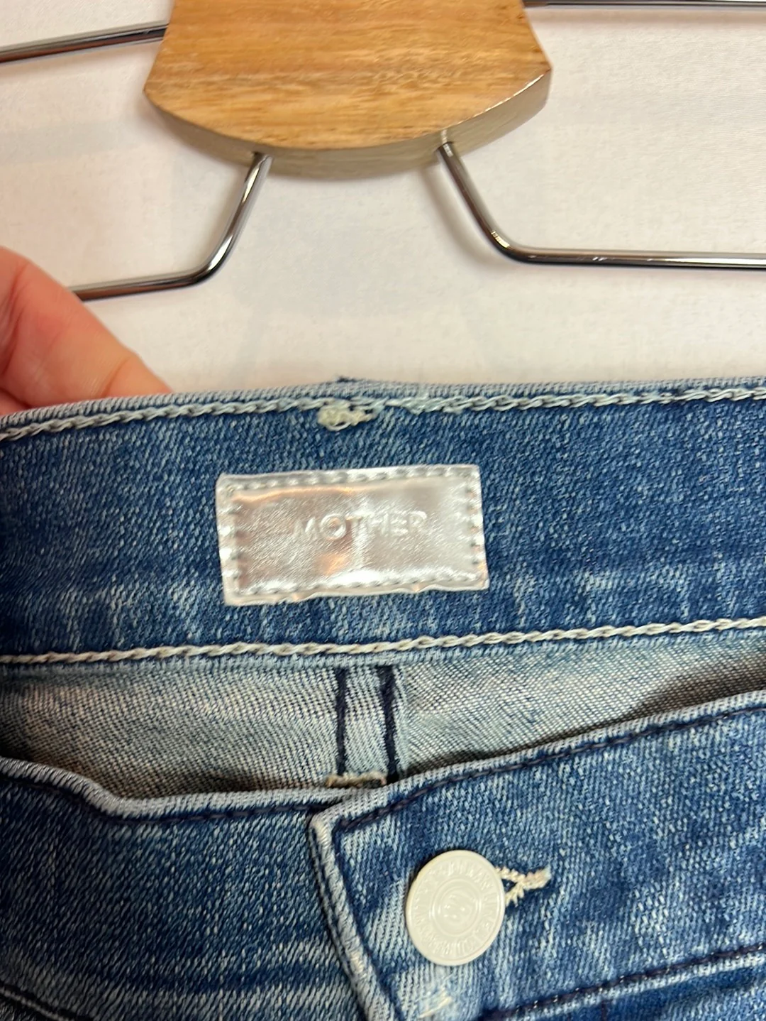 MOTHER. Denim estilo boyfriend. T 28(38) - Imagen 3