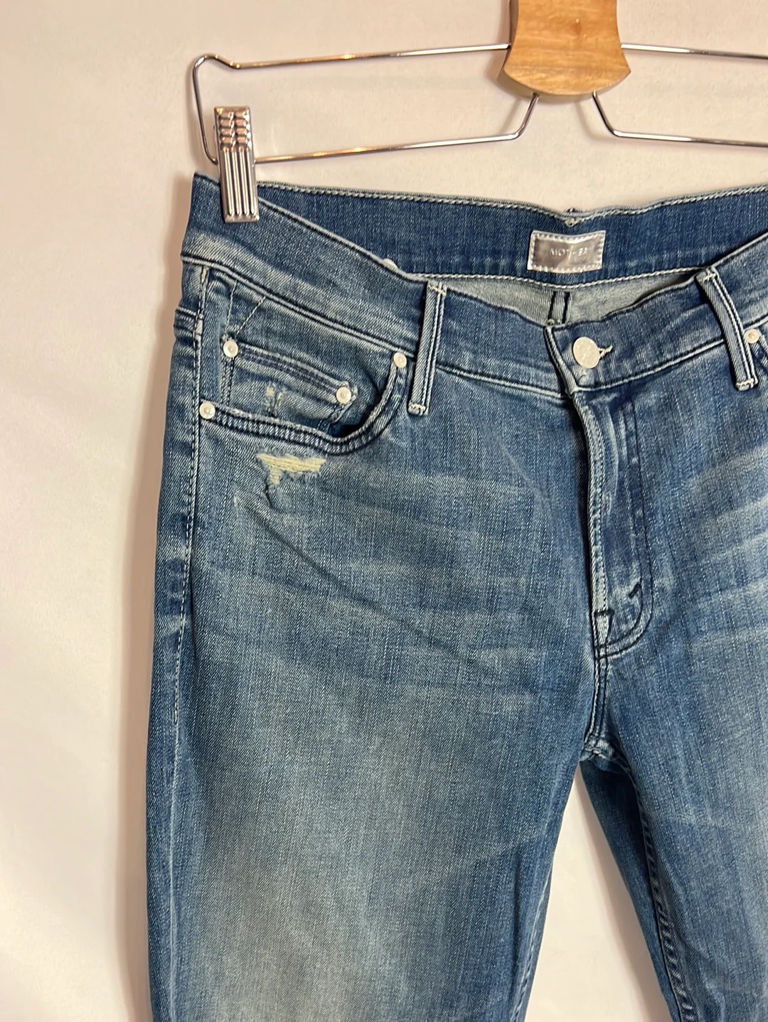 MOTHER. Denim estilo boyfriend. T 28(38) - Imagen 2