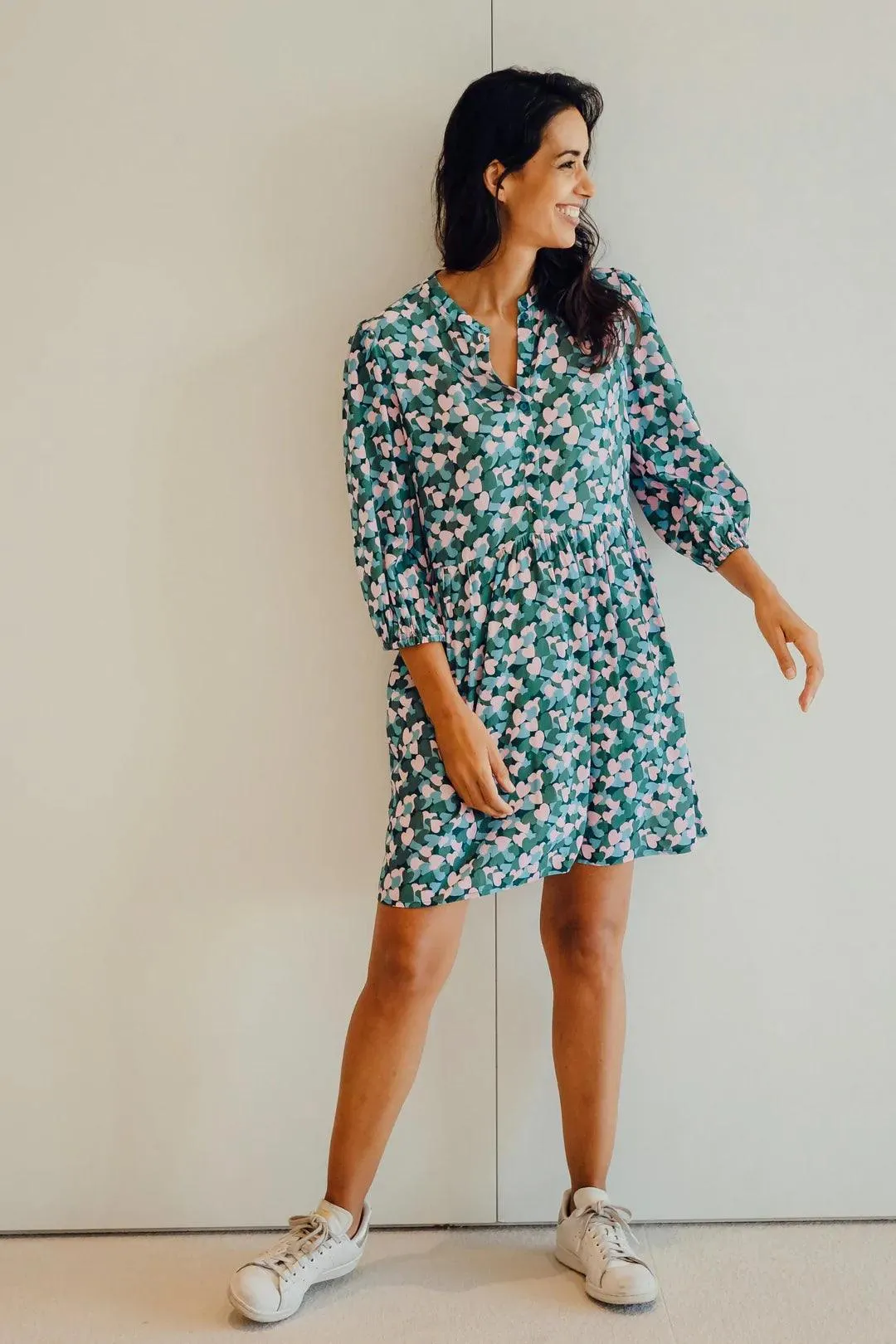 Vestido Astra Smock Multi Layered Hearts S68340 - Imagen 2