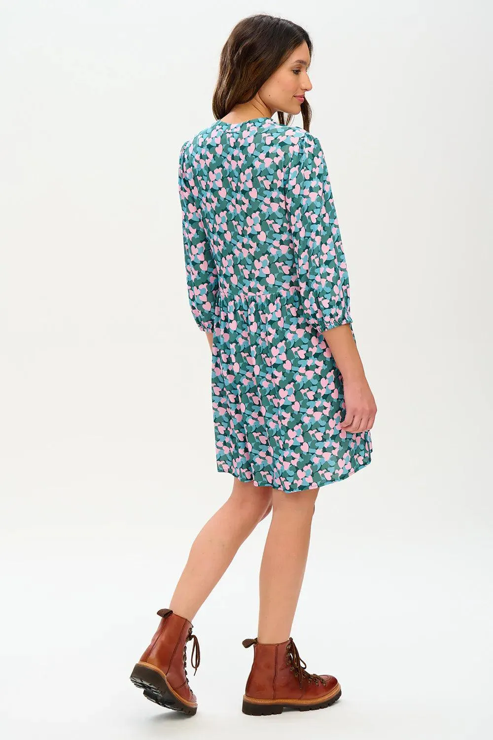 Vestido Astra Smock Multi Layered Hearts S68340 - Imagen 4